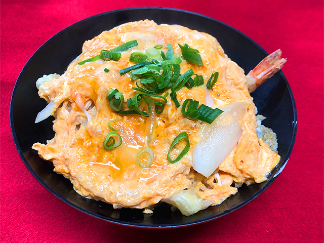 ただいまのおすすめメニュー 天玉丼