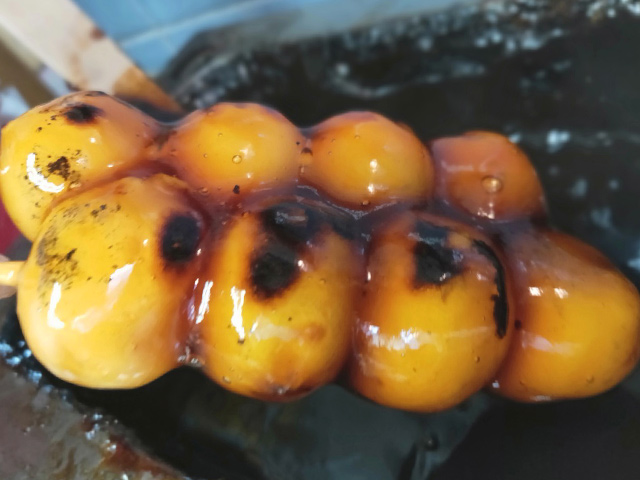 ただいまのおすすめメニュー みたらしだんご